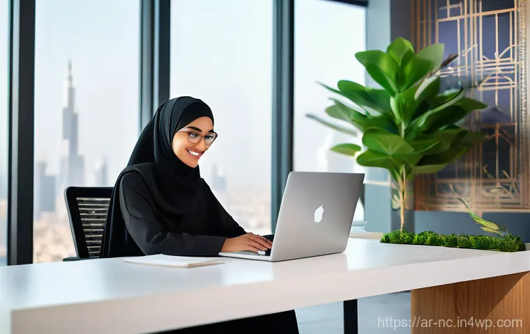 직업 선택 시 내적 동기 분석하기 - **Prompt: The Awakened Entrepreneur**
A young Arab professional, either a man in a crisp modern ...