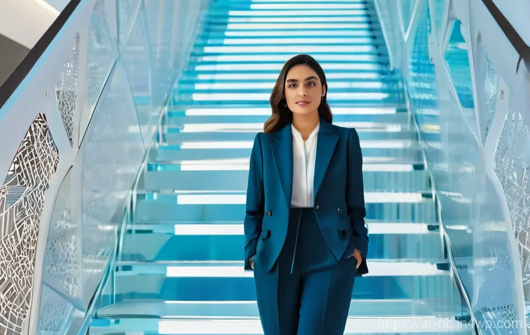 직업 선택 시 내적 동기 분석하기 - **Prompt: The Awakened Entrepreneur**
    A young Arab professional, either a man in a crisp modern ...