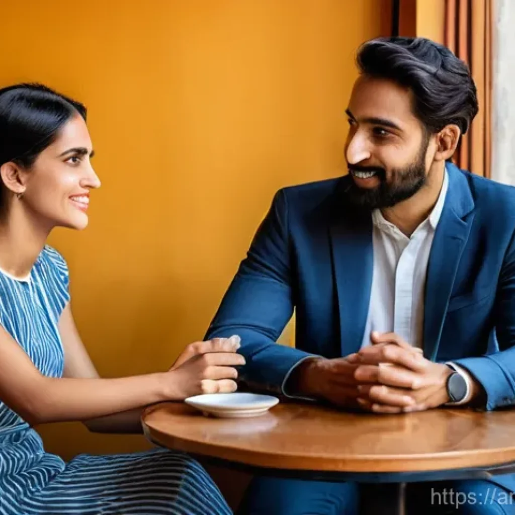 내적 동기를 활용한 네트워킹 전략 - **Prompt 1: Deep Connection Through Active Listening**
    "A scene depicting two individuals, perha...